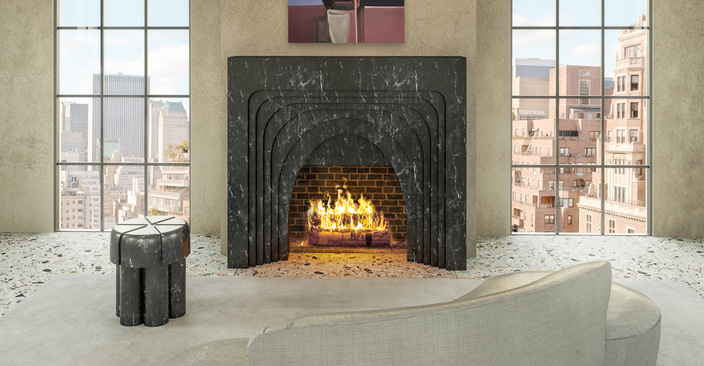 The Modernist Fireplace