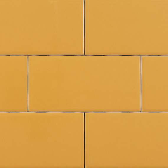 Mustard Subway Tile