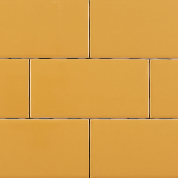 Mustard Subway Tile