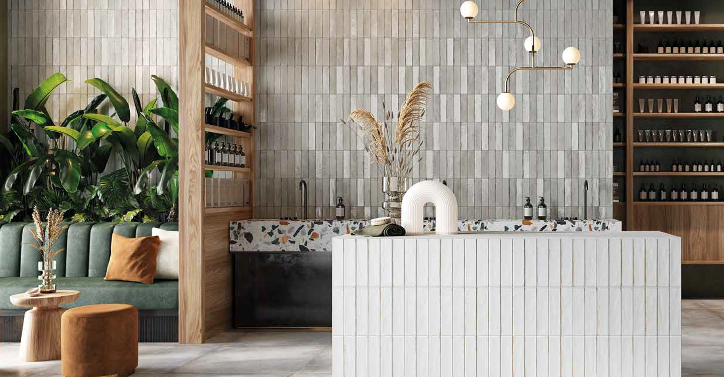 Light Grey and White