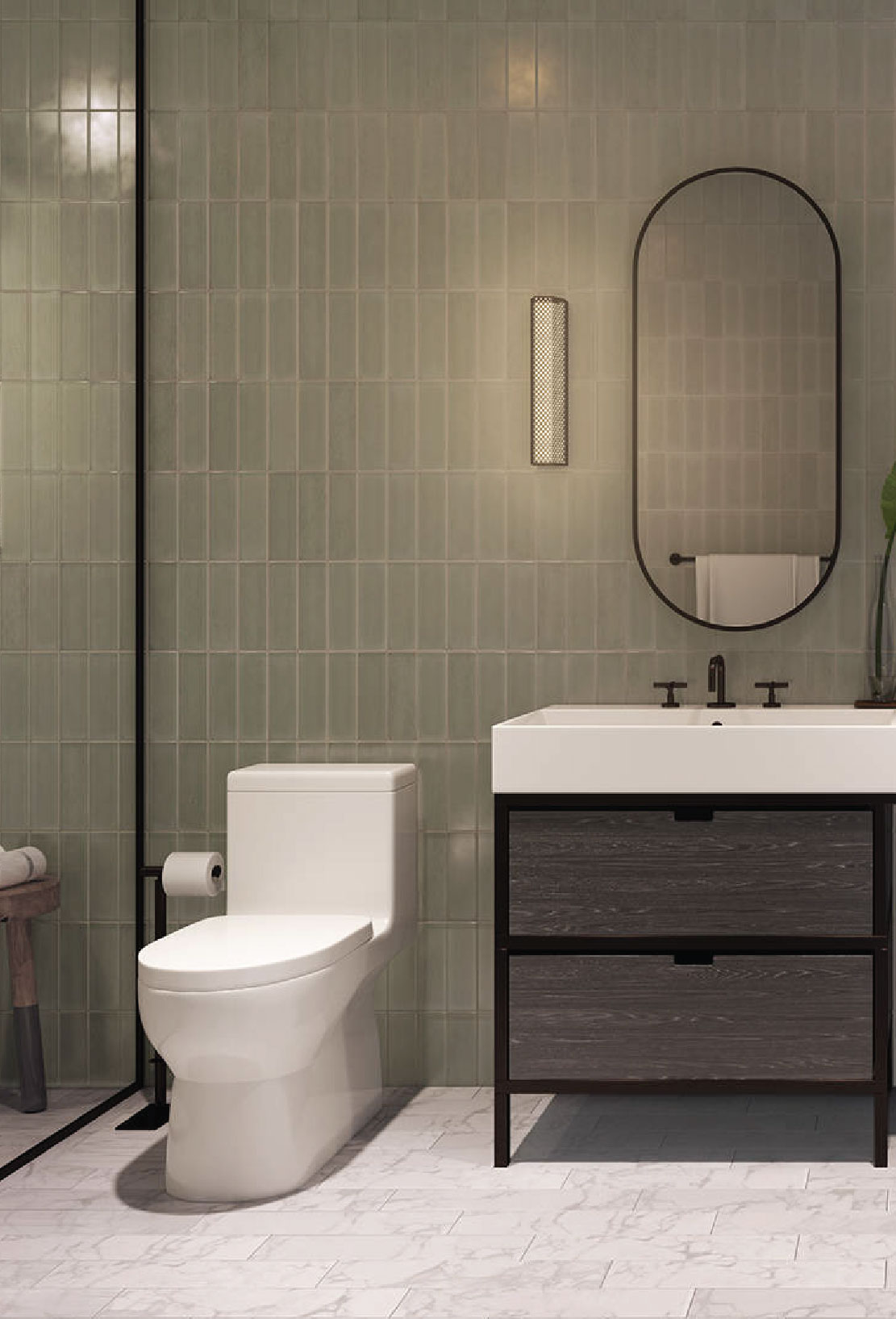 11 Hoyt Custom Color Matched Bathroom – A DDS Muli-Unit Residential Project