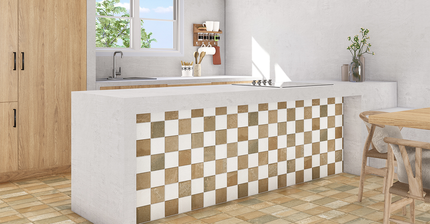 Gage-Carbono-Terracotta-Checkerboard-Matte-459877-Install