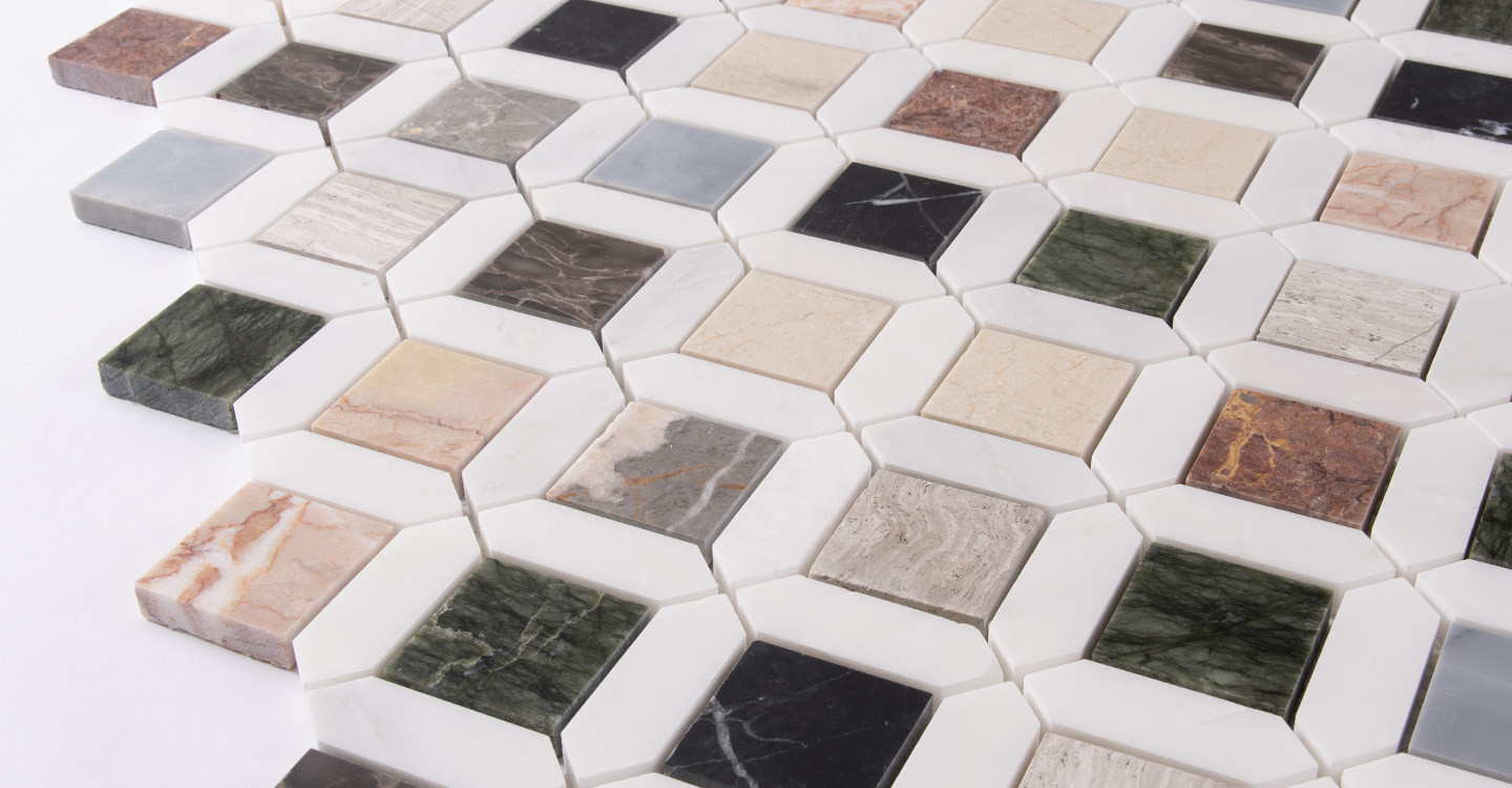 Marble-FO-Gatteau-Mixed-Marble-Mosaic-Honed-1cm-472818-004-Angle-Detail