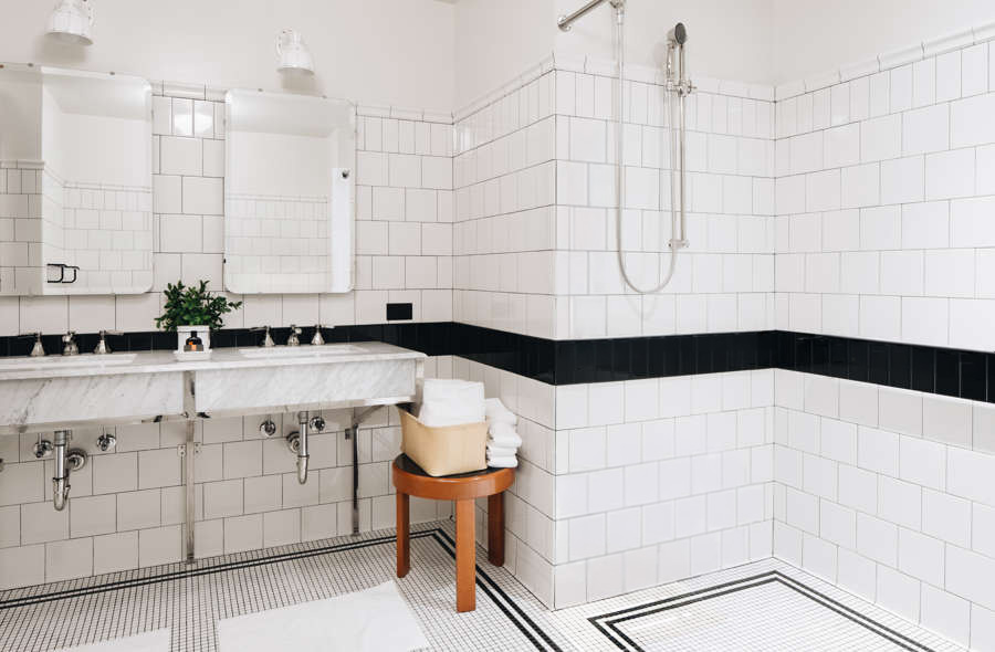 Guestbathroom in Chicago Athletic Club Hotel